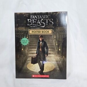 Fantastic Beasts and Where to‎ Find Them 24 Page Poster Book Paperback NEW
